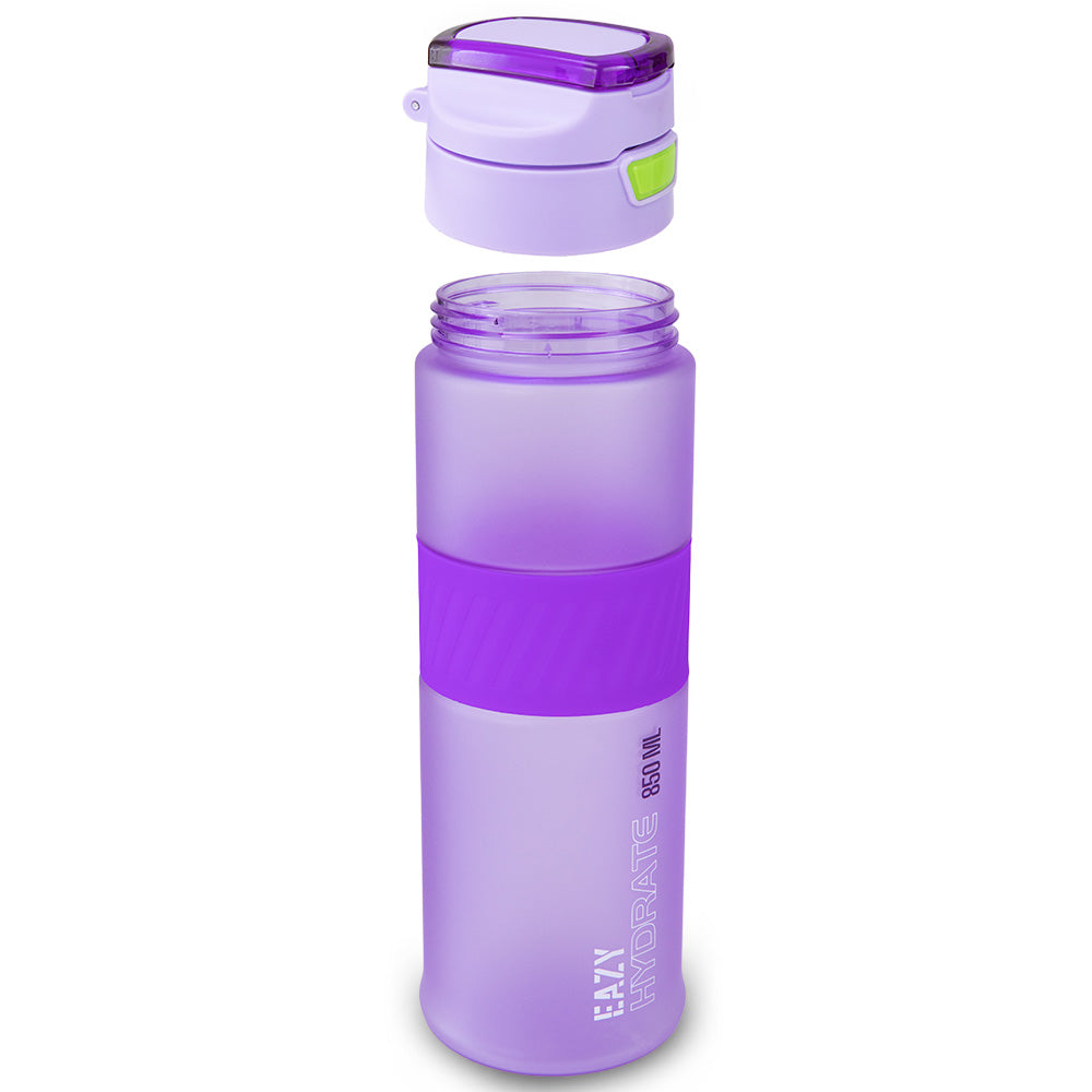 Eazy Kids Tritan Water Bottle 850ml with Spout Lid & Handle - Lavender Pulse