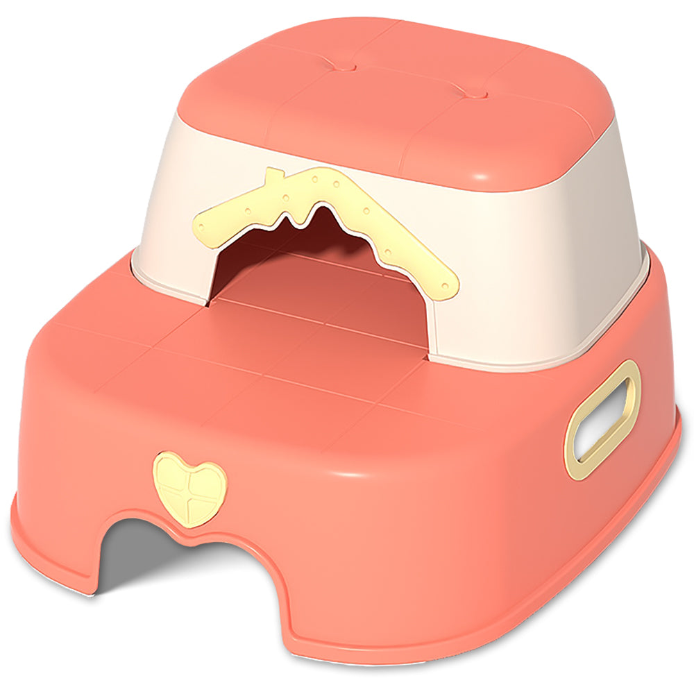 EAZY KIDS 2 - in - 1 Step Stool - Pink
