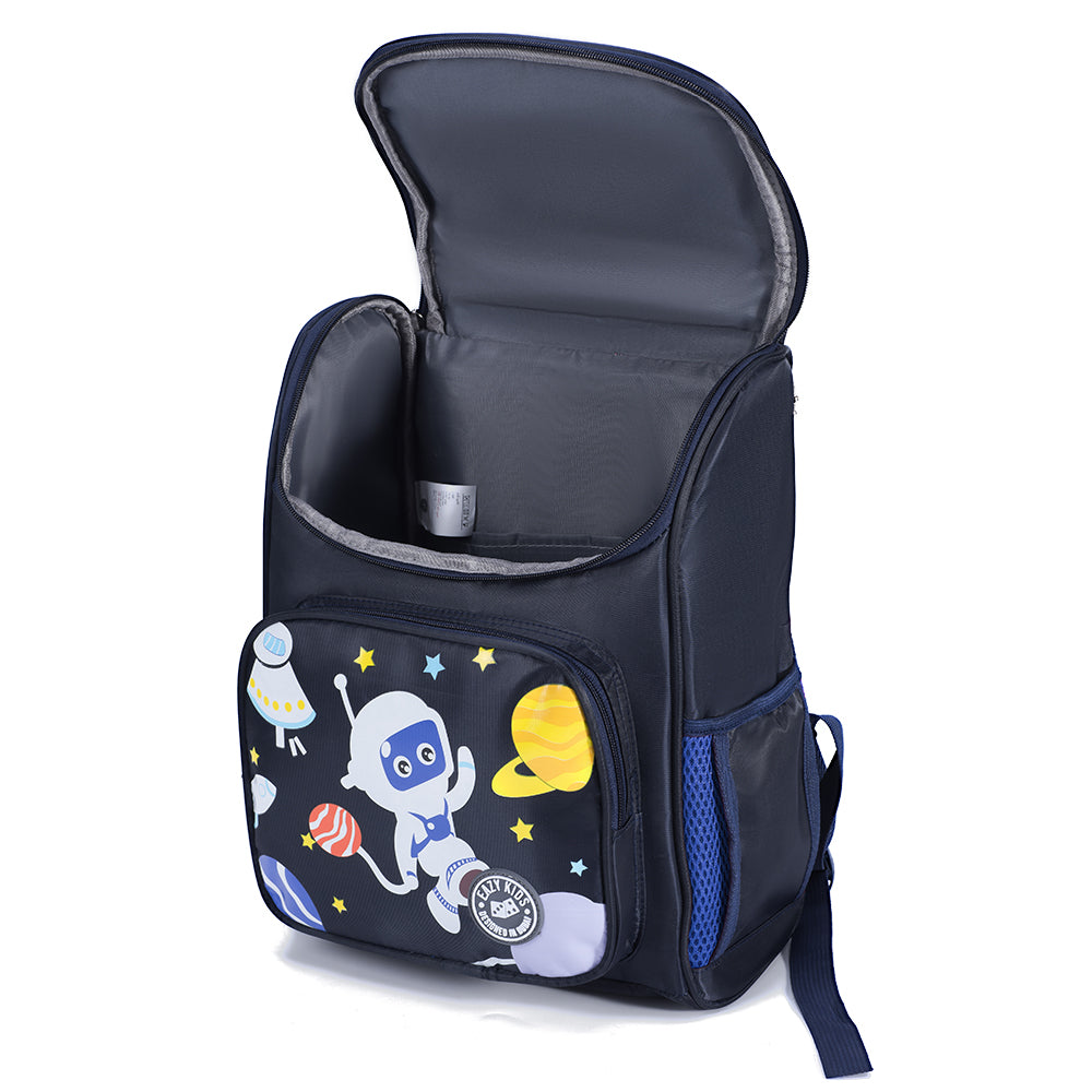 EAZY KIDS Astronaut School bag - Blue