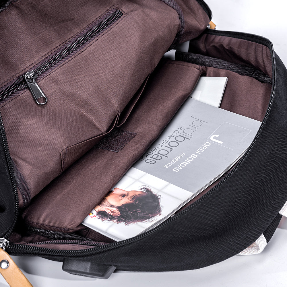 EAZY KIDS Classic School Bag - Black