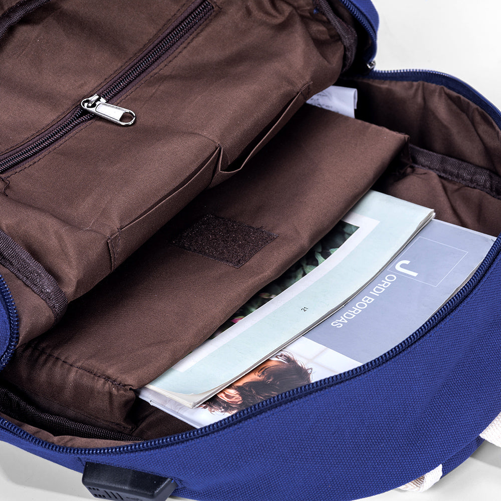 EAZY KIDS Classic School Bag - Blue