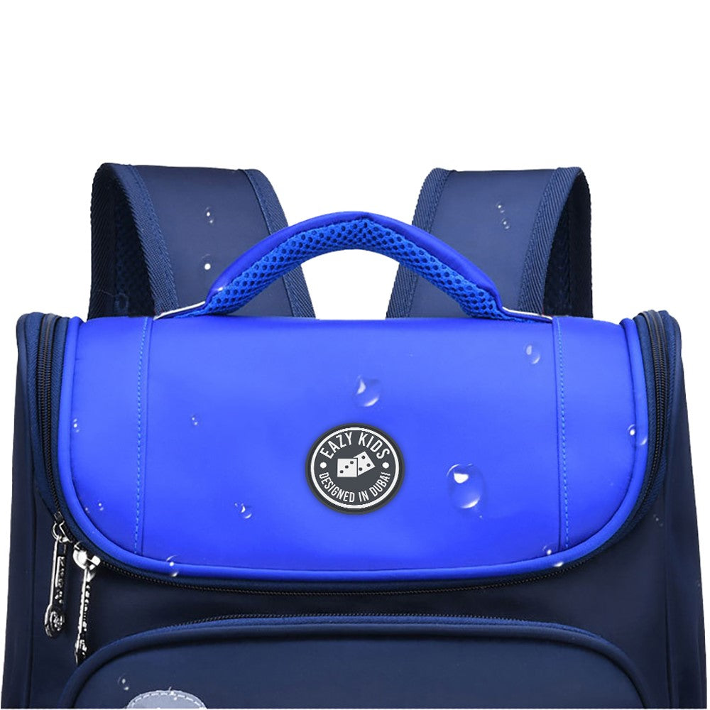 EAZY KIDS Ergonomic School Bag - Blue