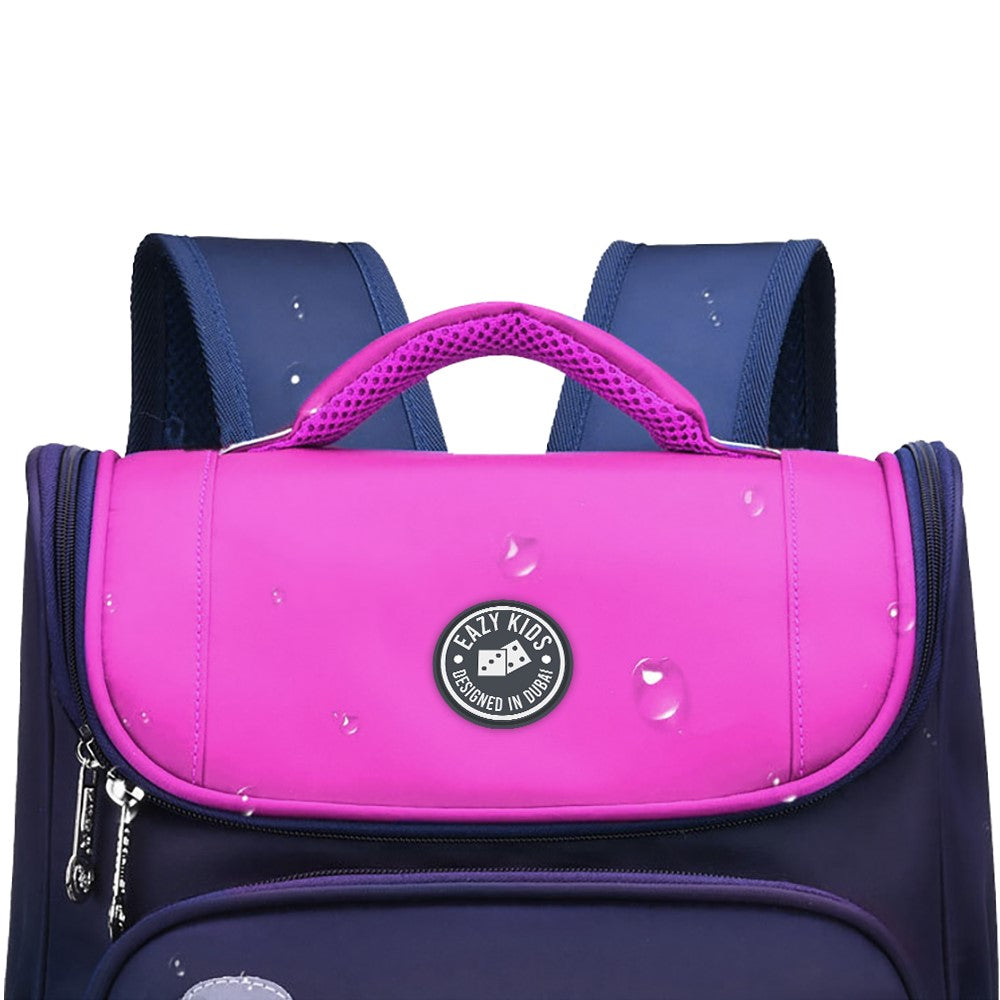 EAZY KIDS Ergonomic School Bag - Pink
