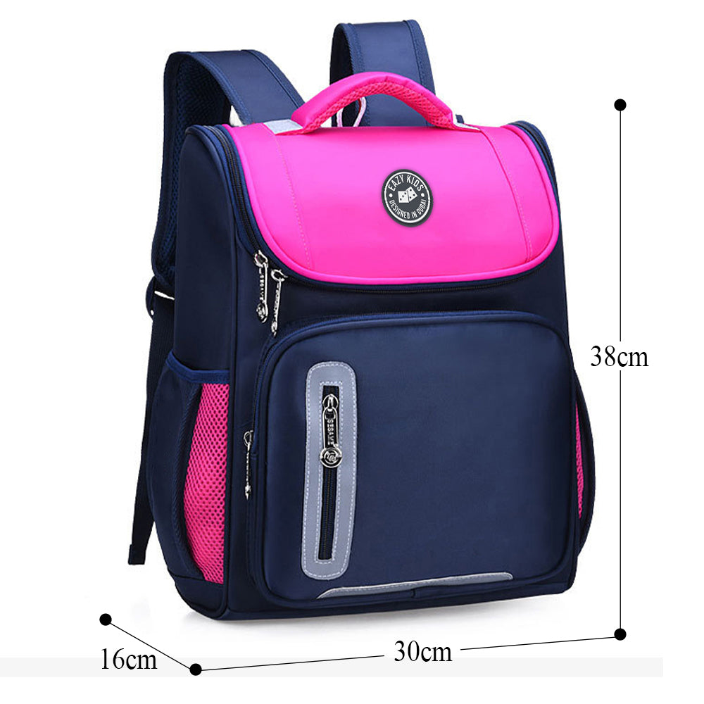 EAZY KIDS Ergonomic School Bag - Pink