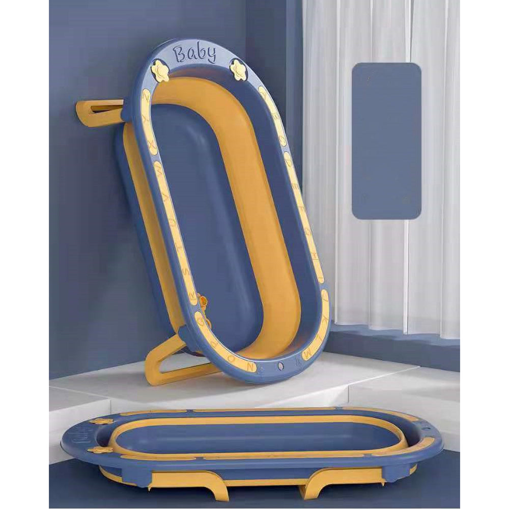 EAZY KIDS Folding Bath Tub - Blue