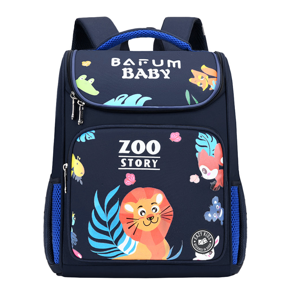 EAZY KIDS Leo School bag - Blue