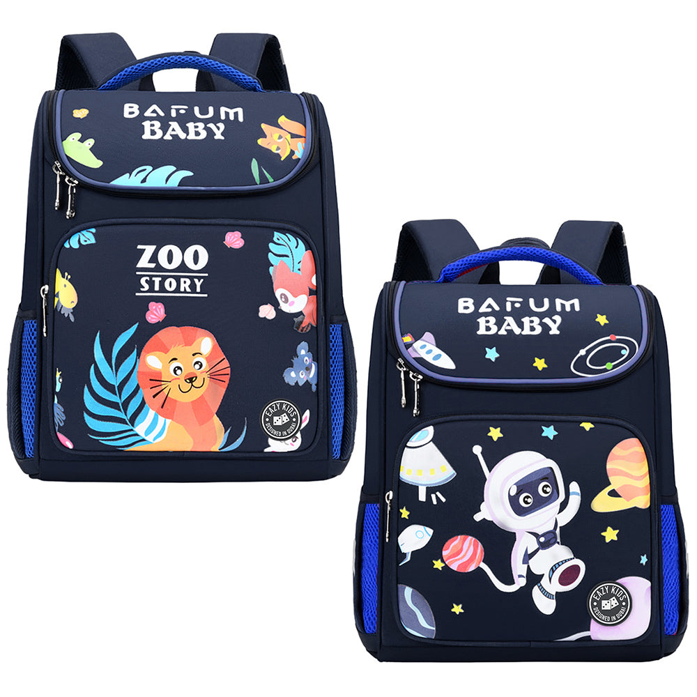 EAZY KIDS Leo School bag - Blue