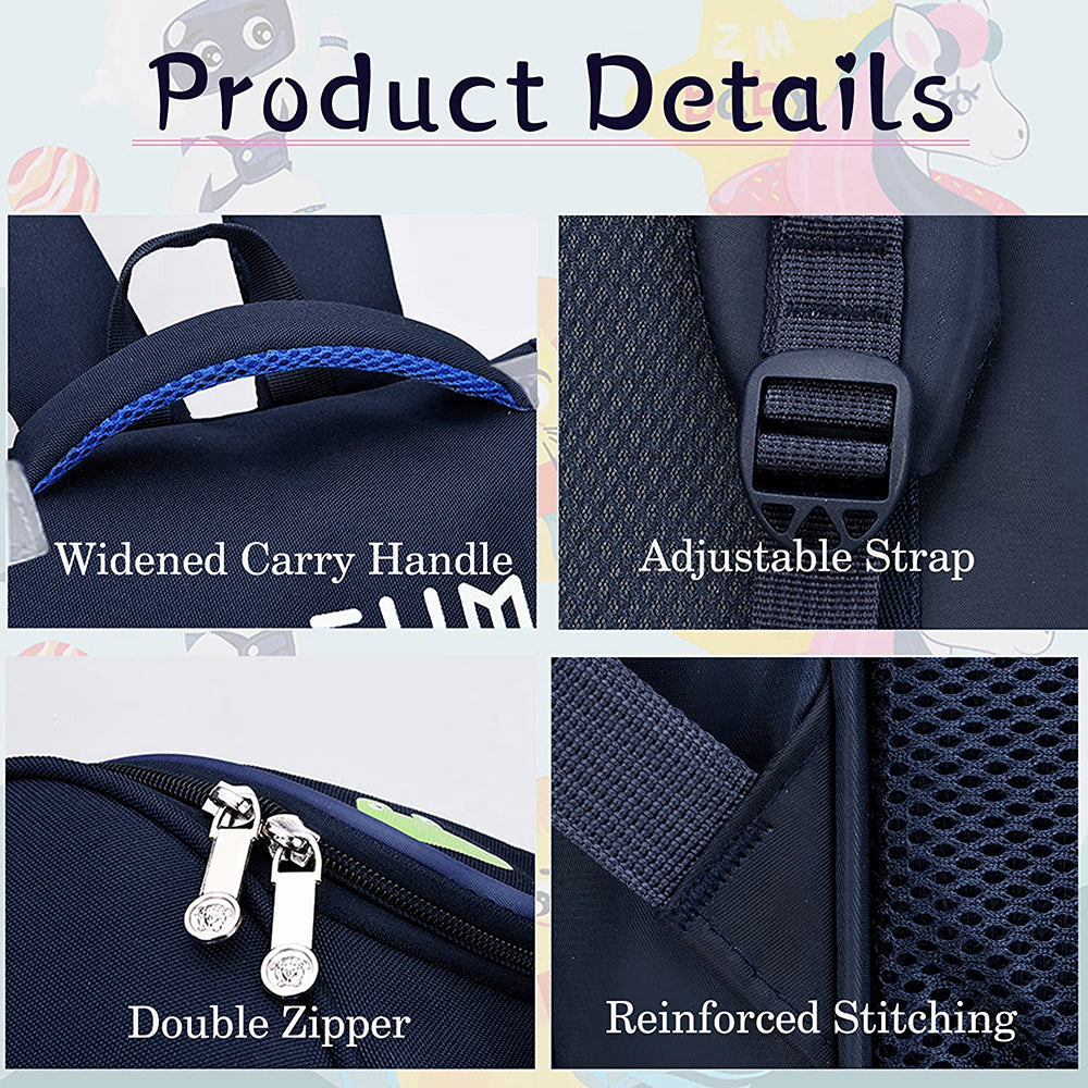 EAZY KIDS Leo School bag - Blue