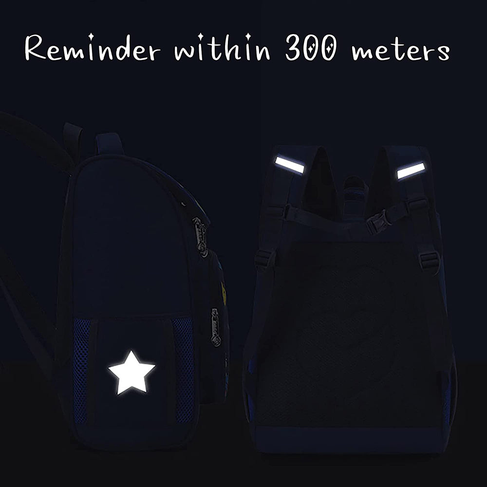 EAZY KIDS Leo School bag - Blue