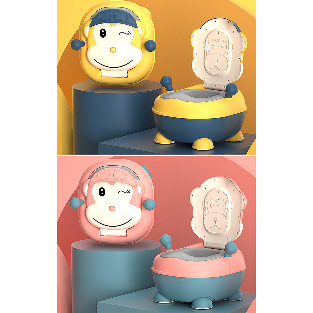 مرحاض قرد من إيزي كيدز - وردي