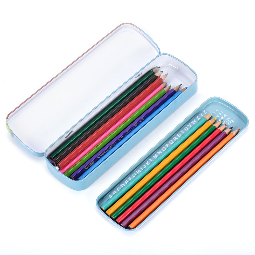 EAZY KIDS Pencil Box - Dino Blue