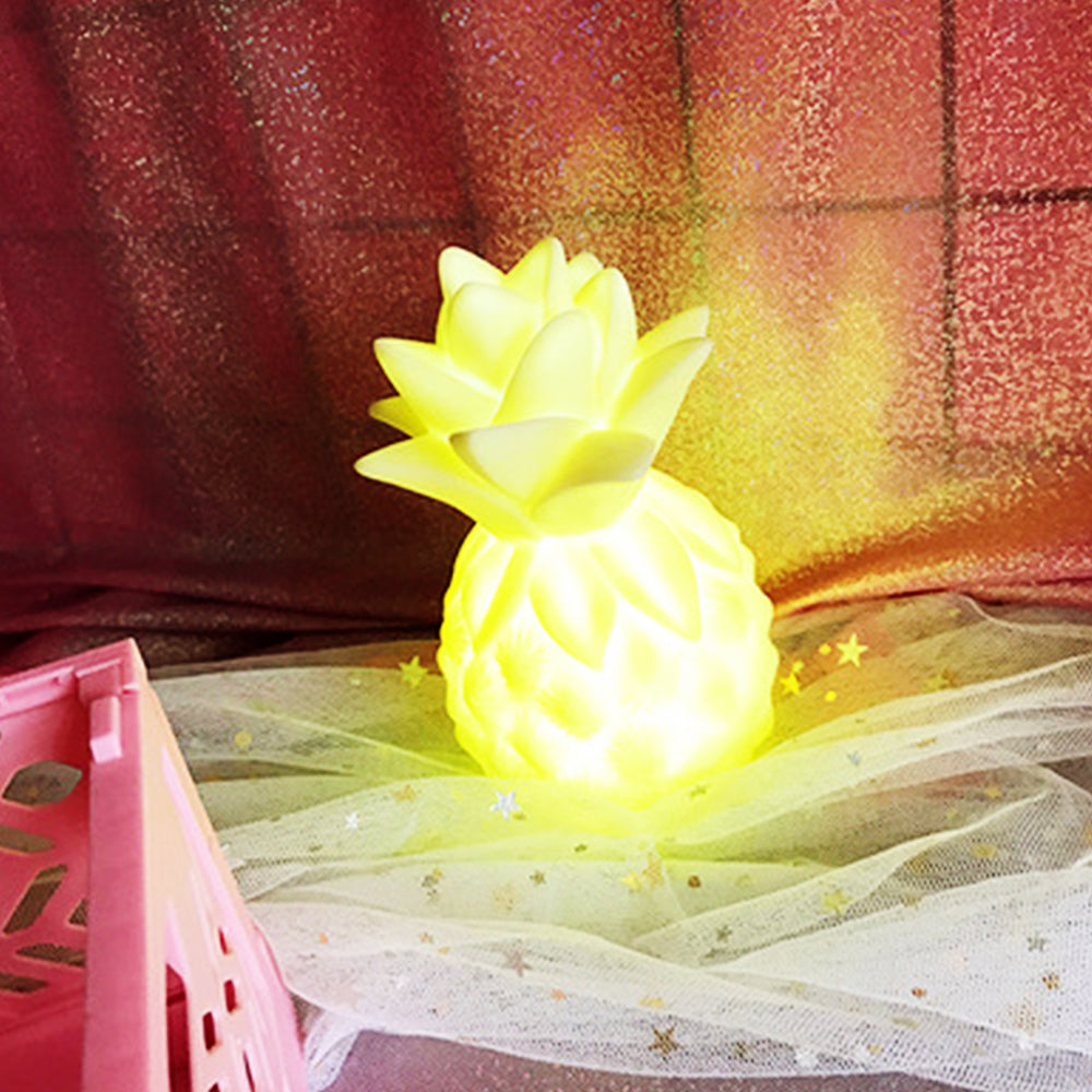 EAZY KIDS - Pineapple Lamp Light - Yellow