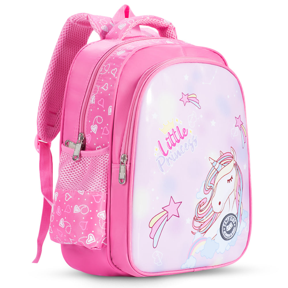 EAZY KIDS Princess Unicorn School Bag - Pink