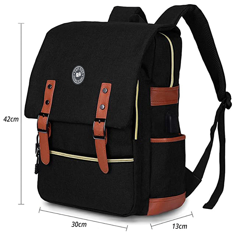 EAZY KIDS School Bag - Black