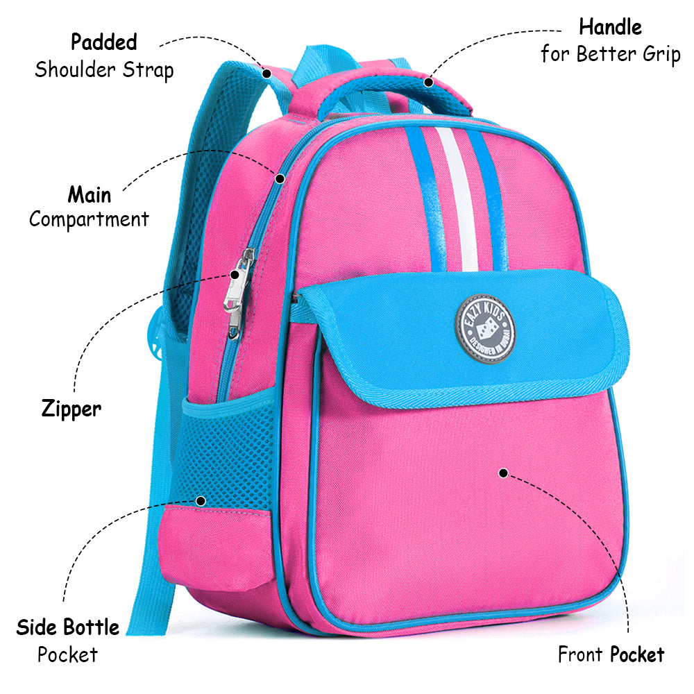 EAZY KIDS School Bag Hero - Pink