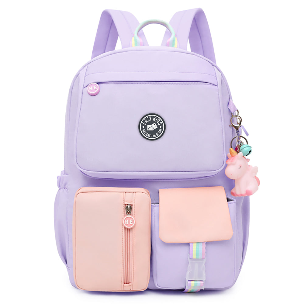 EAZY KIDS School Unicorn - Purple