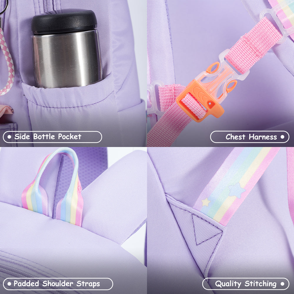 EAZY KIDS School Unicorn - Purple