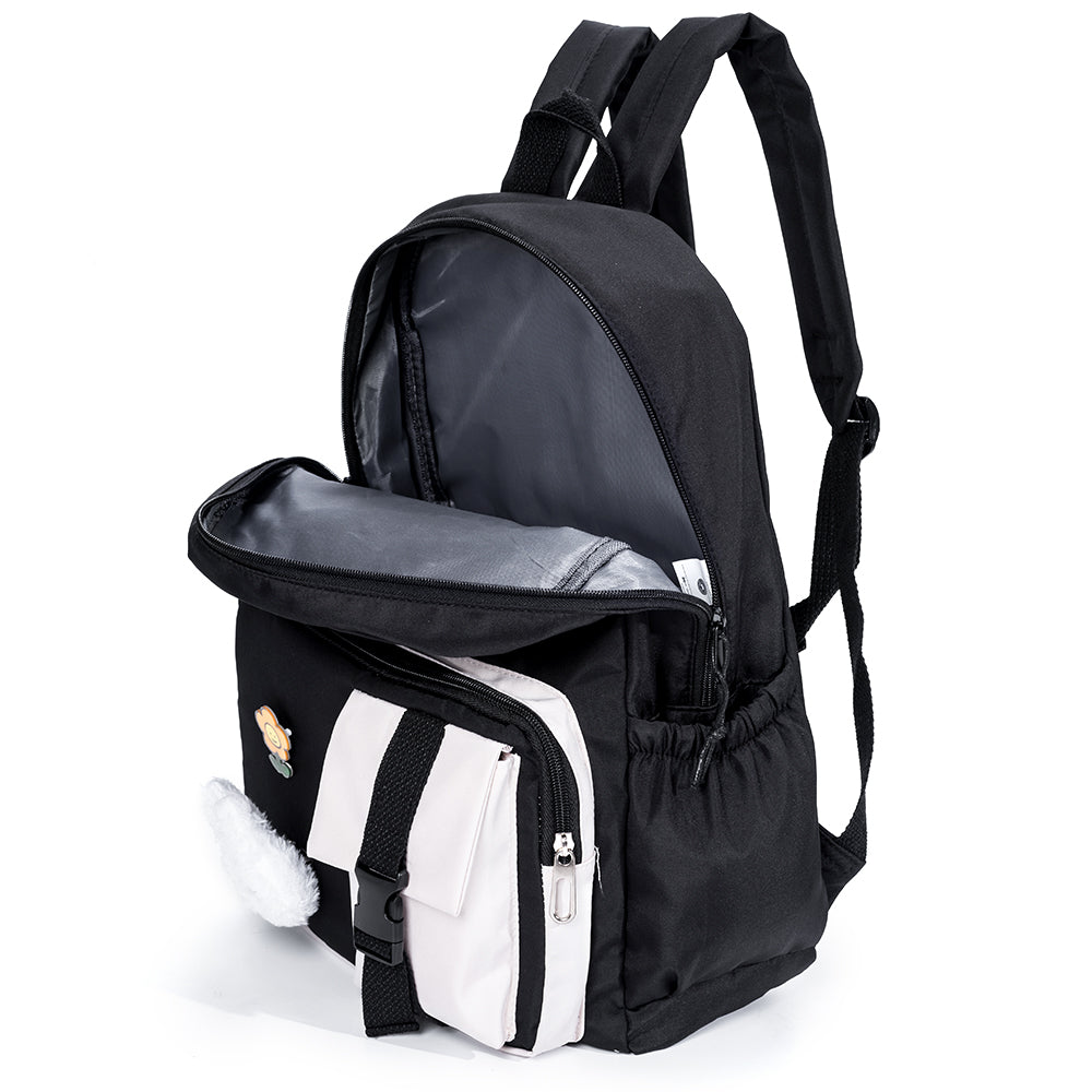 EAZY KIDS Vogue School Bag - Black