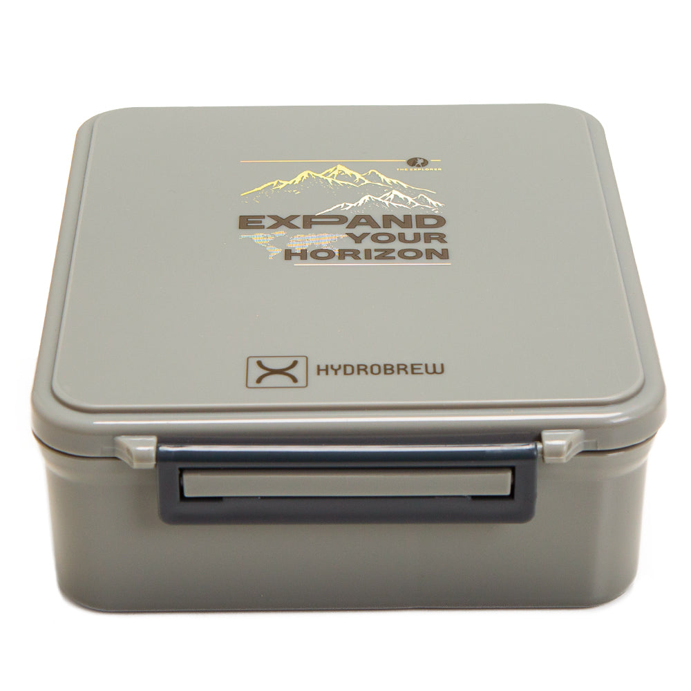 HYDROBREW Bento Lunch Box w/Steel Food Jar - Adventure Sage