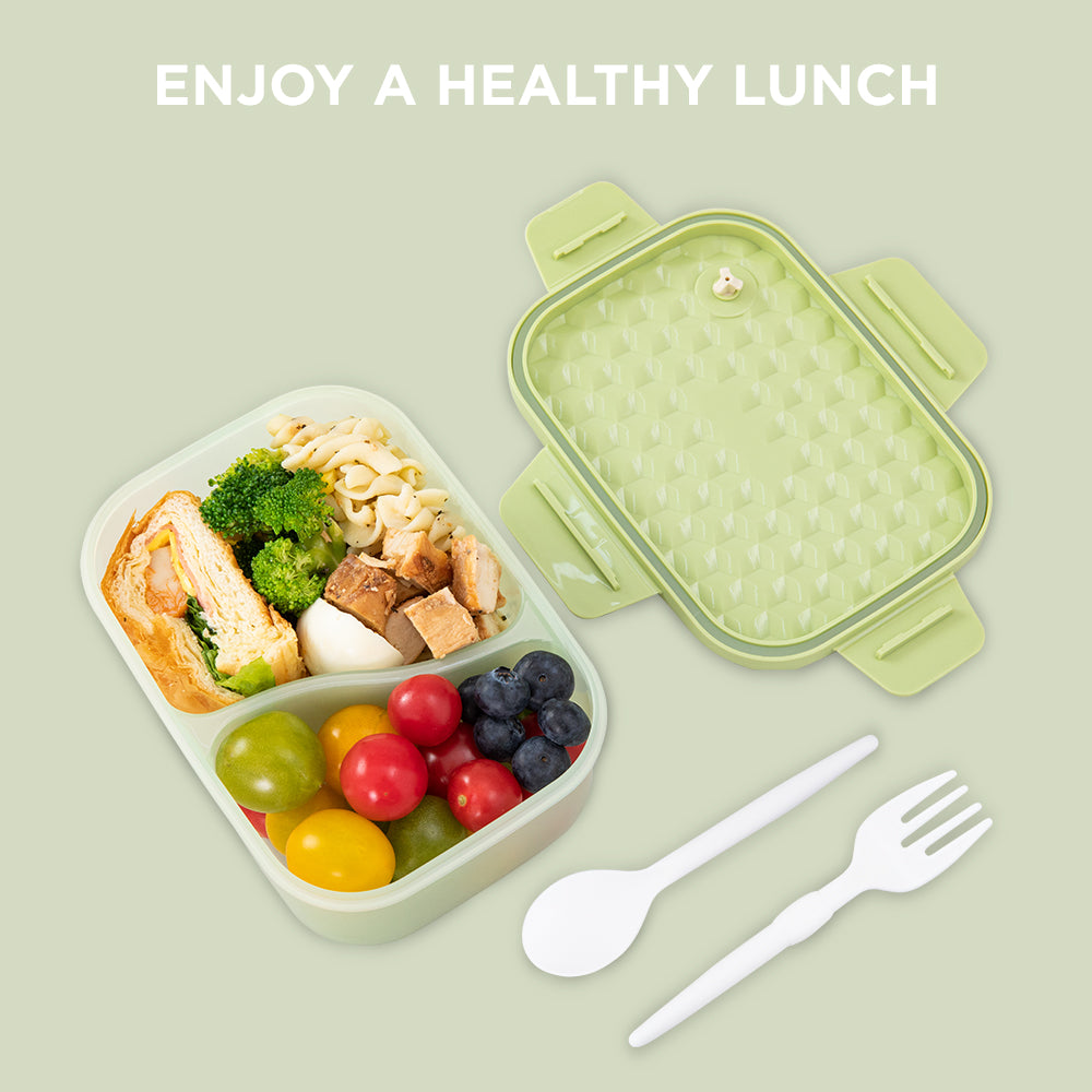 HYDROBREW Smart Serve Bento Lunch Box 1100ml - Sage Diamond