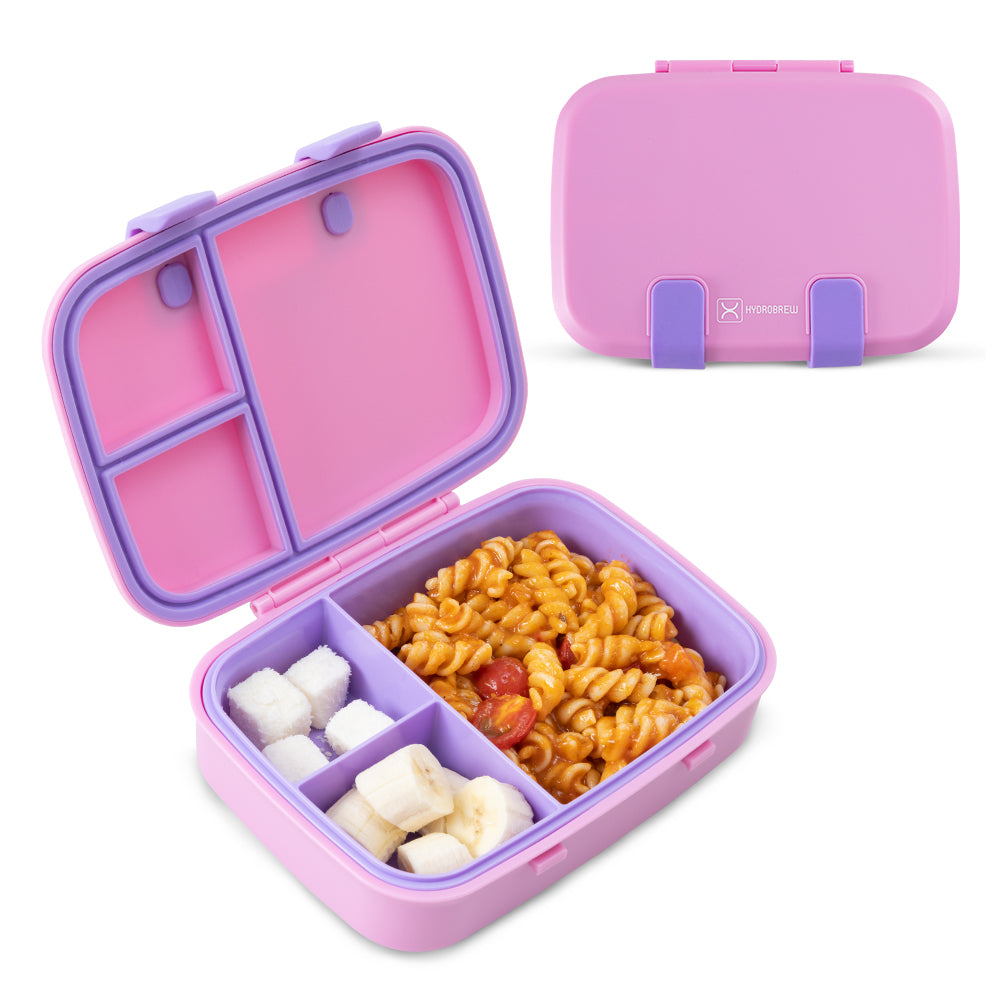HYDROBREW Smart Serve Bento Lunch Box 847ml, Candy Lilac