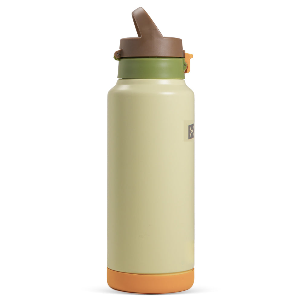 HYDROBREW Vacuum Insulated Water Bottle Refresh, 950ml Green