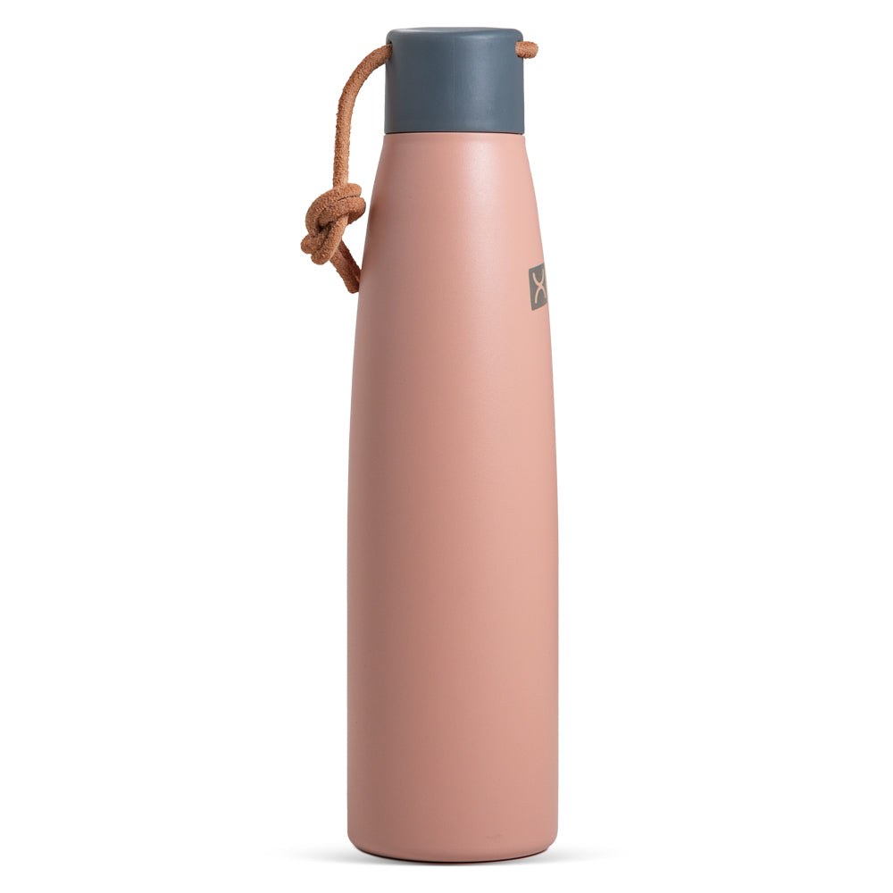 HYDROBREW Vacuum Insulated Water Bottle, 500ml Pink