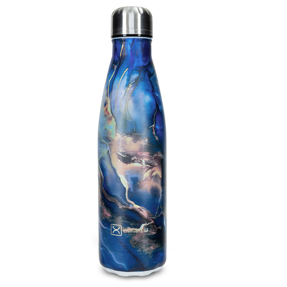 Hydrobrew Double wall Stainless Steel Water Bottle 500ML - Aqua Marble