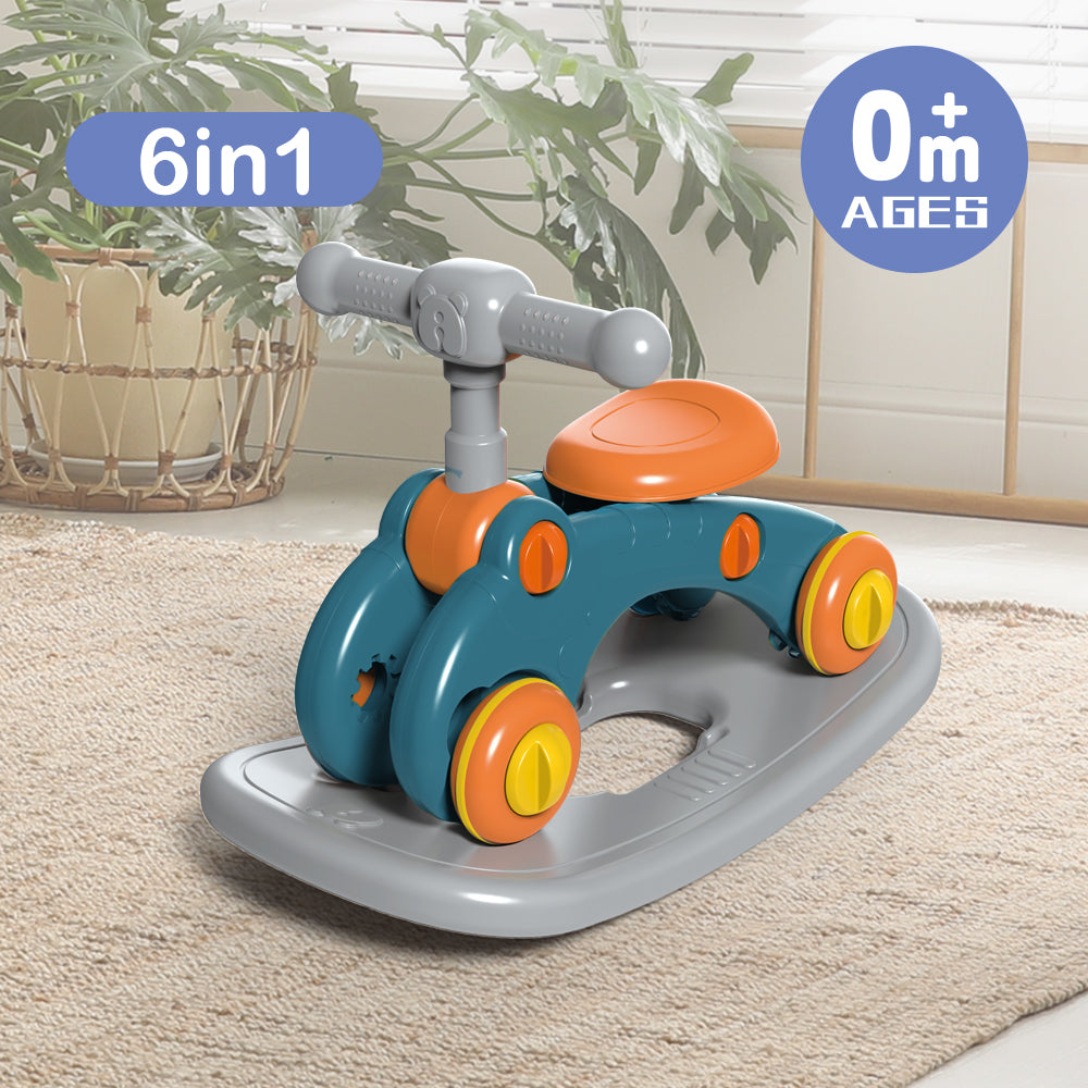 LITTLE STORY Walker 6in1 Baby Activity Center - Blue