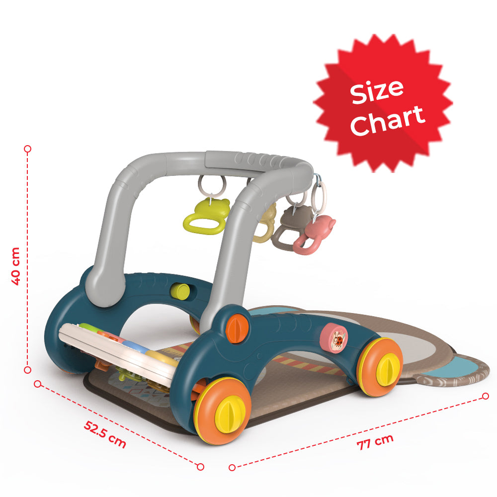 LITTLE STORY Walker 6in1 Baby Activity Center - Blue