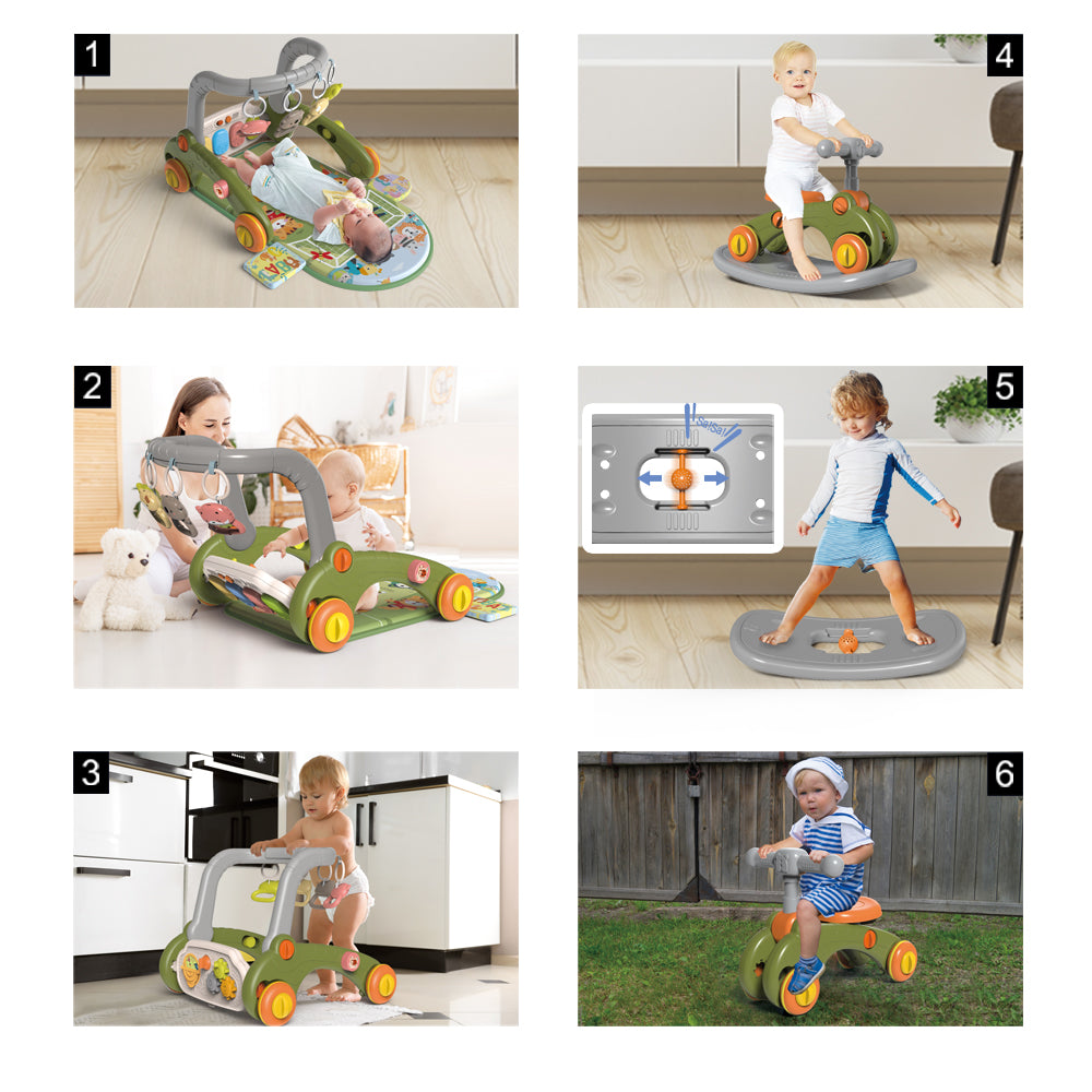 LITTLE STORY Walker 6in1 Baby Activity Center - Blue