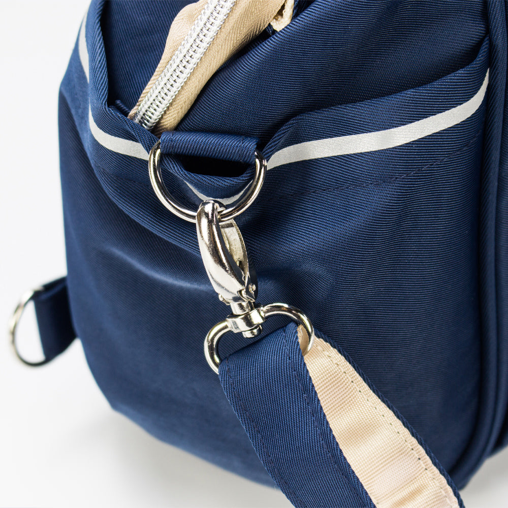 LITTLE STORY Ace Diaper Bag - Blue Beige