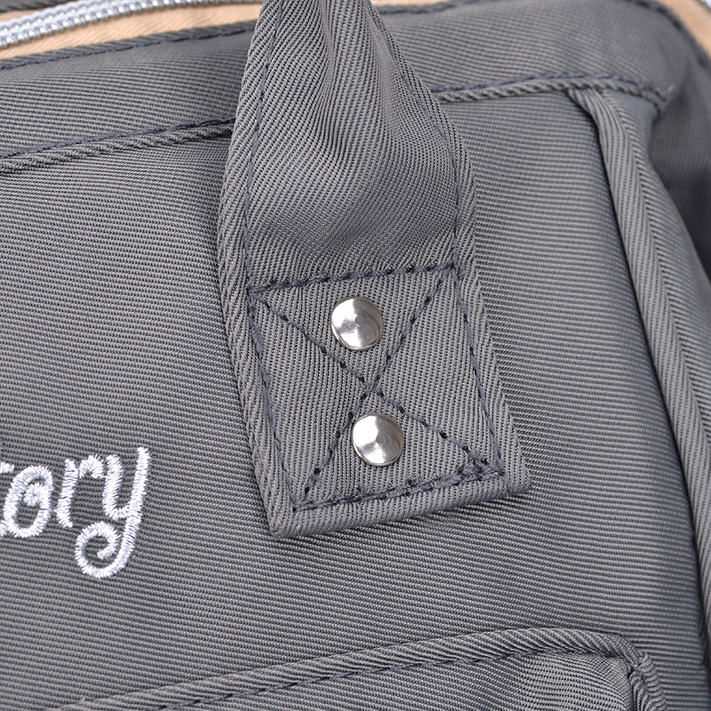 LITTLE STORY Ace Diaper Bag - Grey