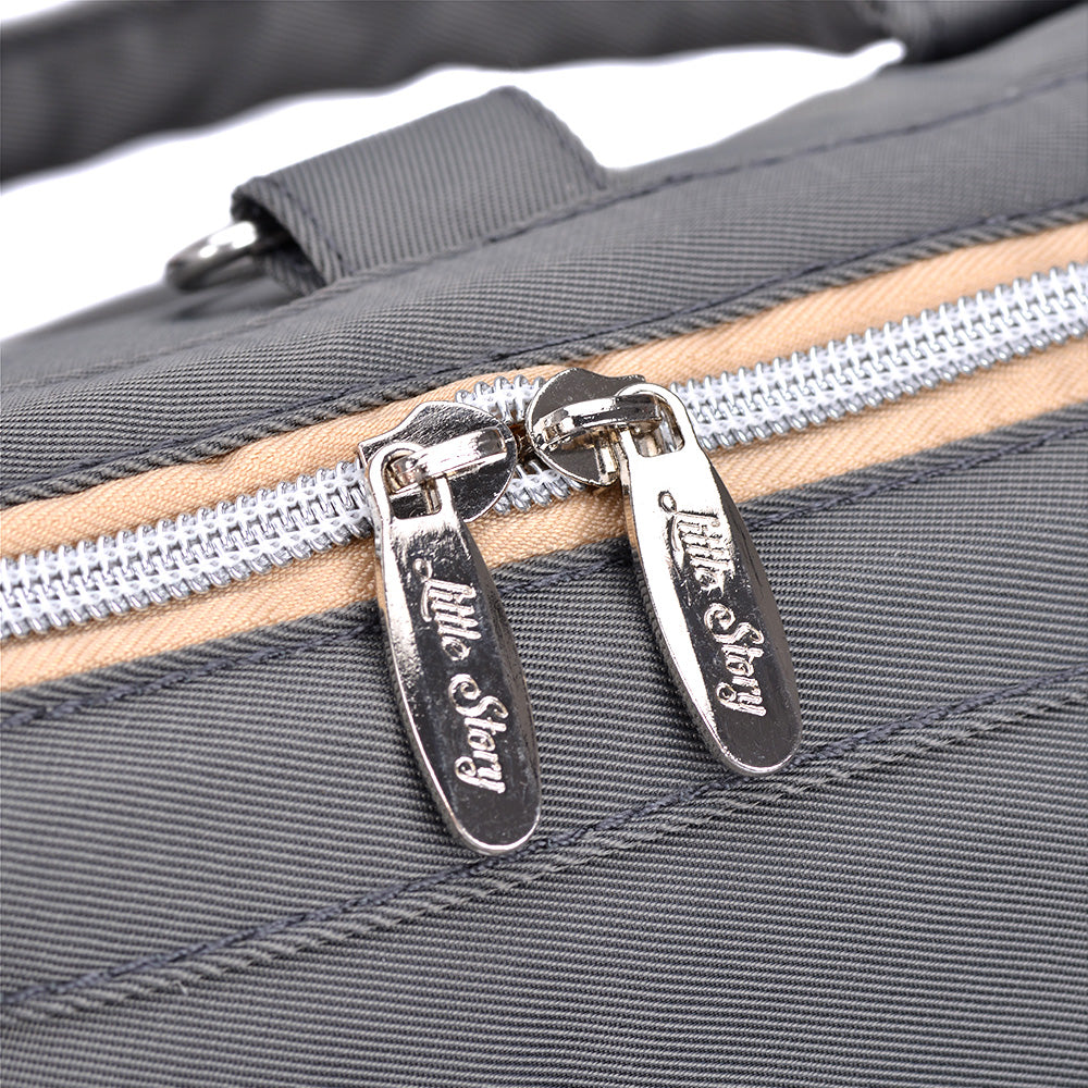 LITTLE STORY Ace Diaper Bag - Grey