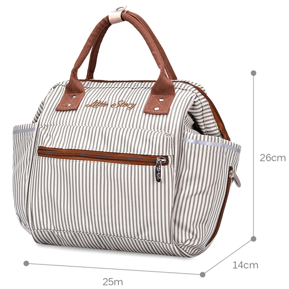 LITTLE STORY Ace Diaper Bag - Ivory