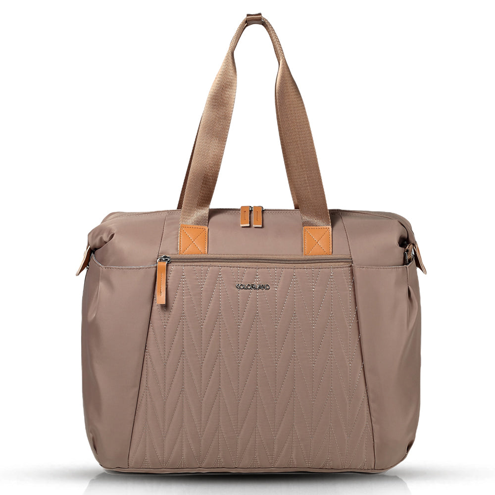 LITTLE STORY Zurich Pack and Go Baby Travel Diaper Bag - Beige