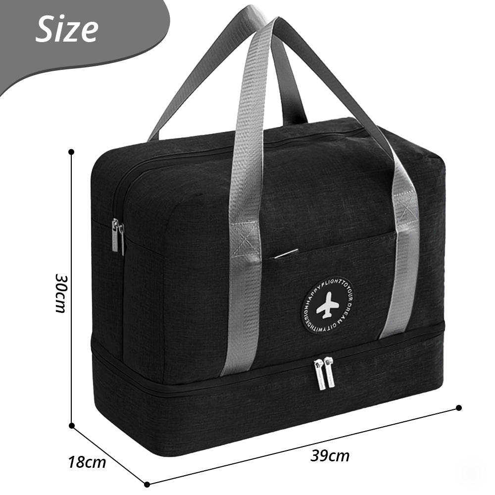 LITTLE STORY Travel Bag - Black