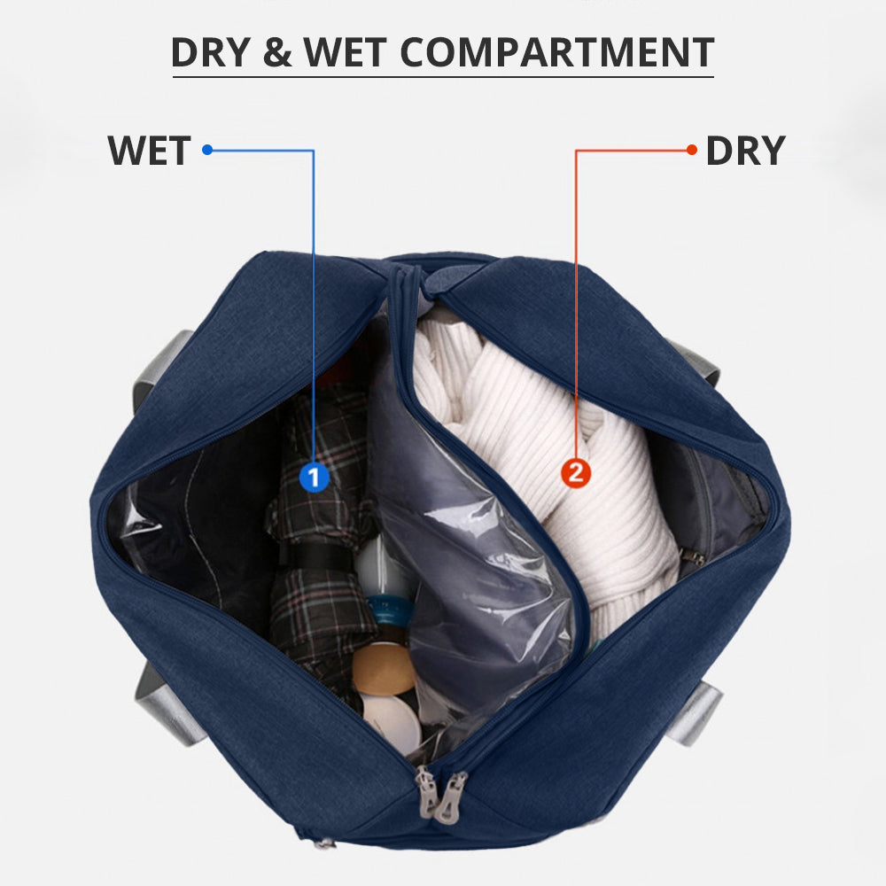 LITTLE STORY Travel Bag - Blue