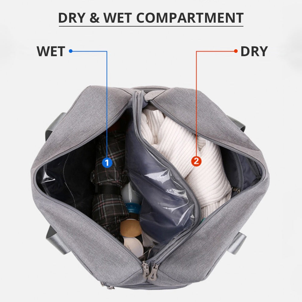 LITTLE STORY Travel Bag - Grey
