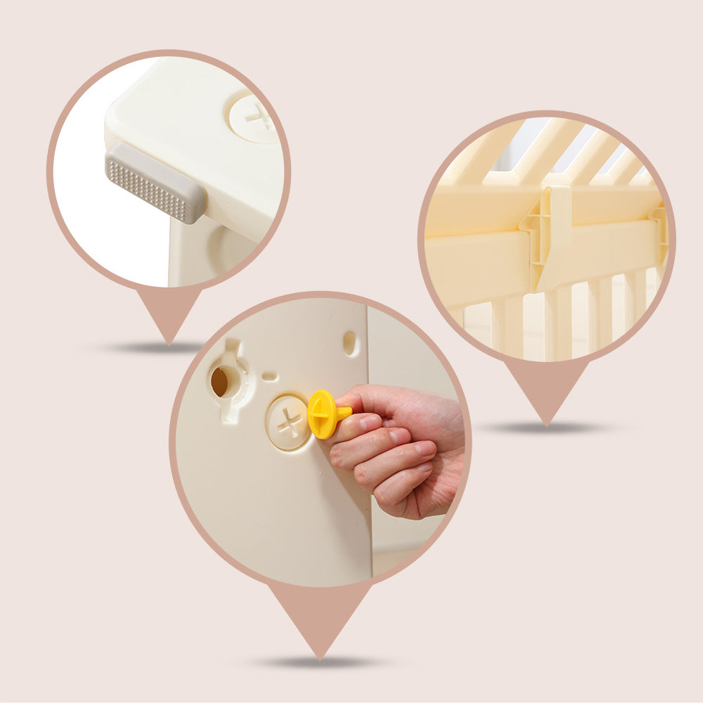 قصة صغيرة - بيت لعب للأطفال - أبيض