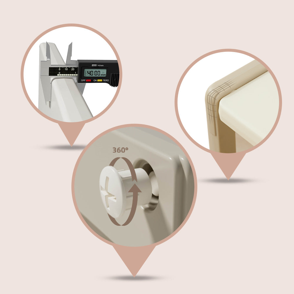 قصة صغيرة - طاولة دراسة للأطفال مع كرسي - بيج