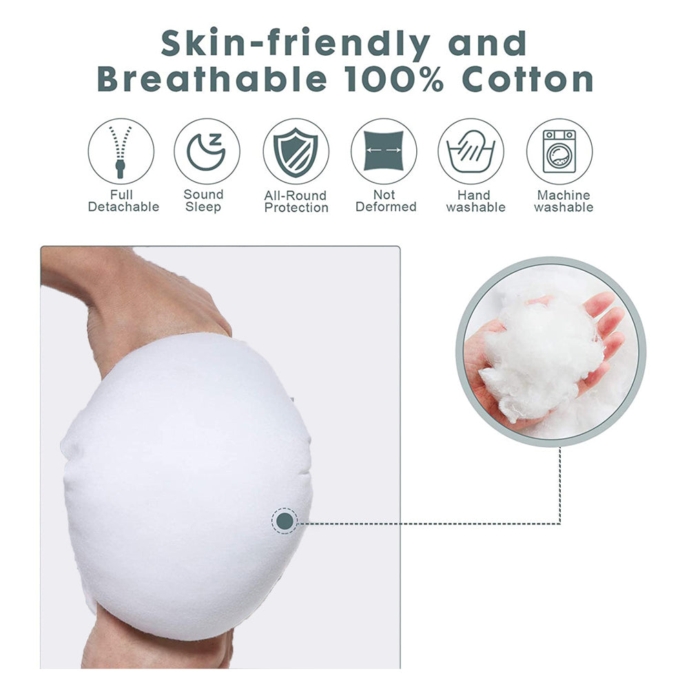 سرير استرخاء ناعم قابل للتنفس من ليتل ستوري لحديثي الولادة - رمادي سادة