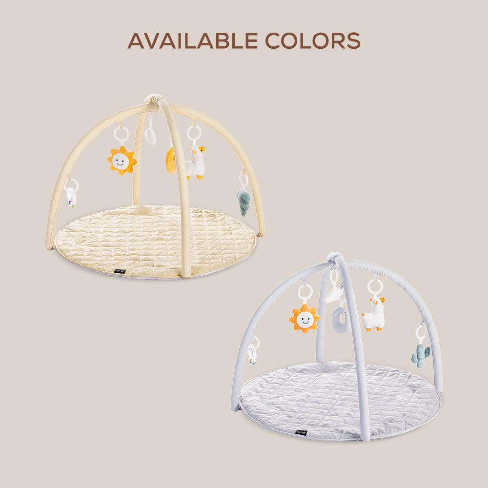 Little Story Baby Play Mat/Activity Gym - Beige