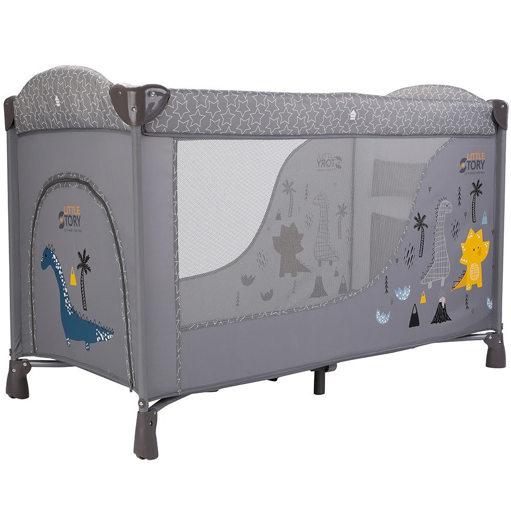 LITTLE STORY Foldable Cot and Playard