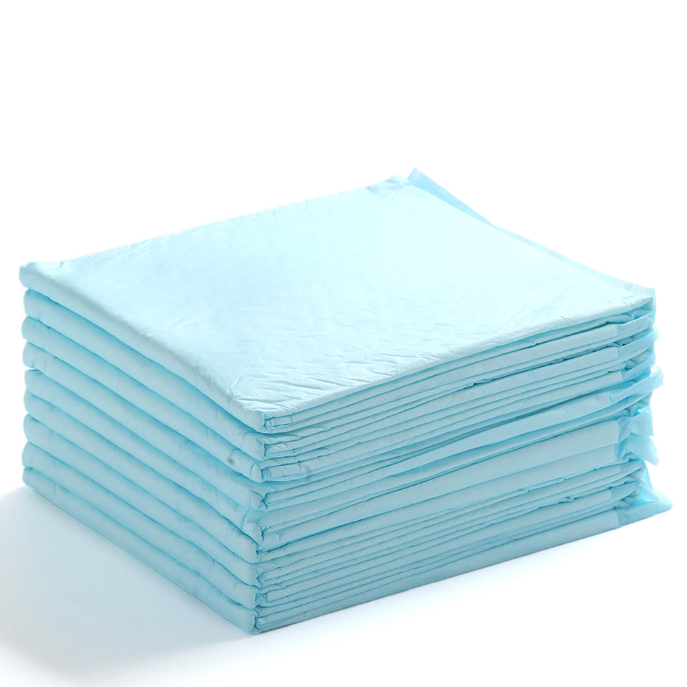 LITTLE STORY - Disposable Diaper Changing Mats - Pack of 100pcs - Blue