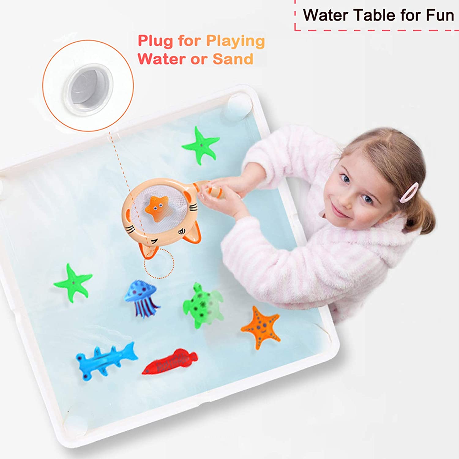 LITTLE STORY 4in1 Activity and Block Table w/t 350 Blocks - XL