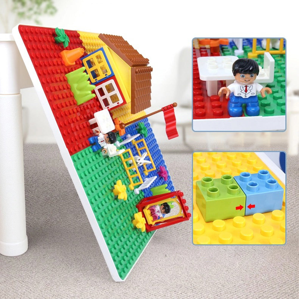 LITTLE STORY 4in1 Activity and Block Table w/t 50 Blocks - L