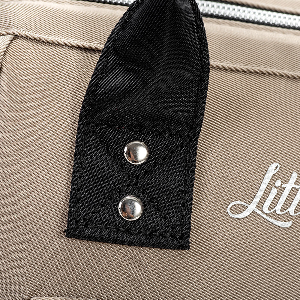 LITTLE STORY Ace Diaper Bag - Beige