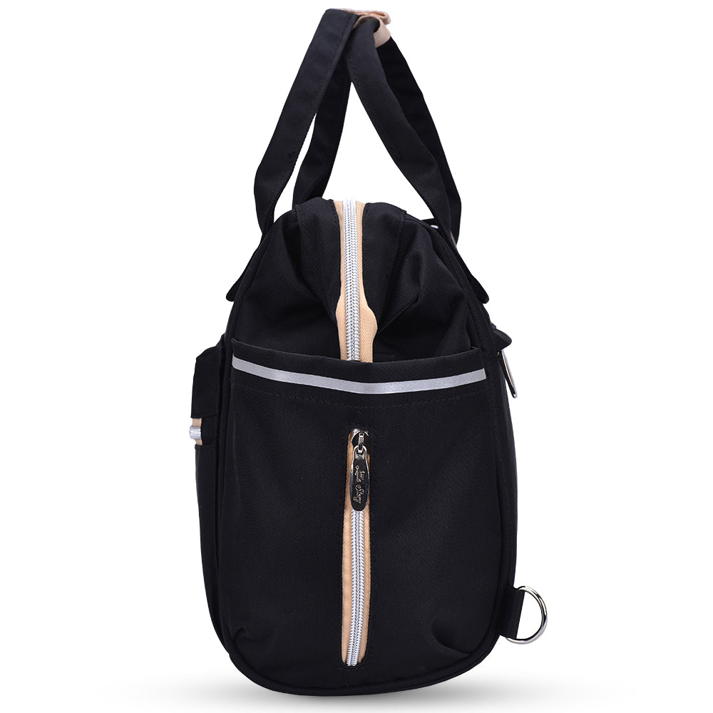 LITTLE STORY Ace Diaper Bag - Black