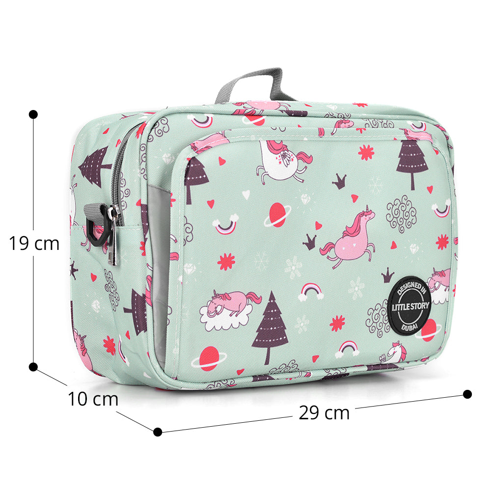 LITTLE STORY Baby Diaper Changing Clutch Kit - Green